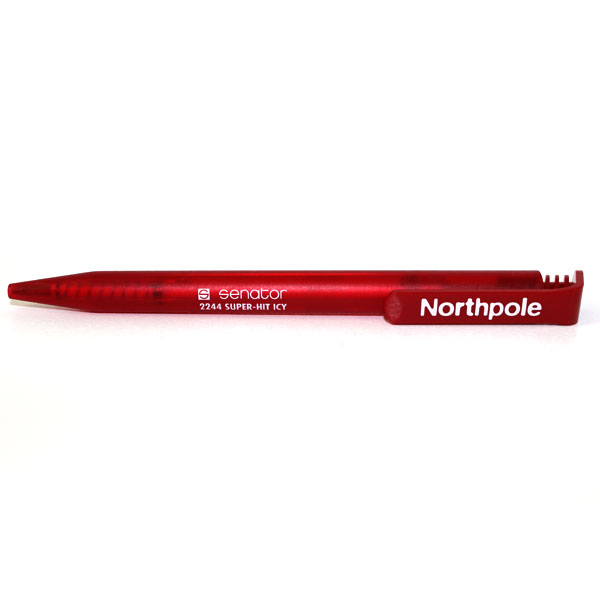 Пластиковая ручка с логотипом